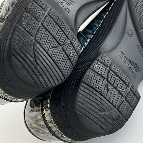 Dansko Women's Size US 8.5 - 9 EU 39 LT Pro Blue Waves Clogs Professional Shoes - Picture 14 of 16